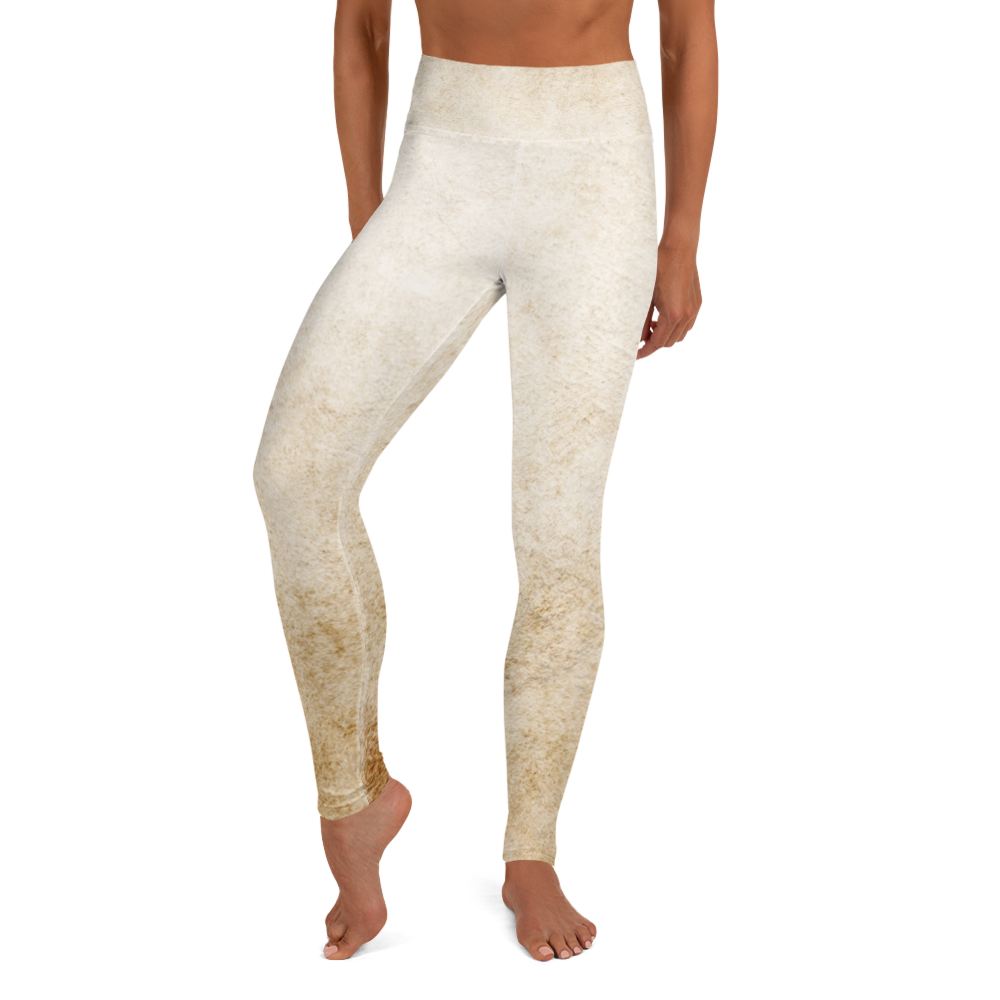 Grace Beige Designer Leggings