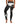 Ad Astra - Black Ink Pattern Legging